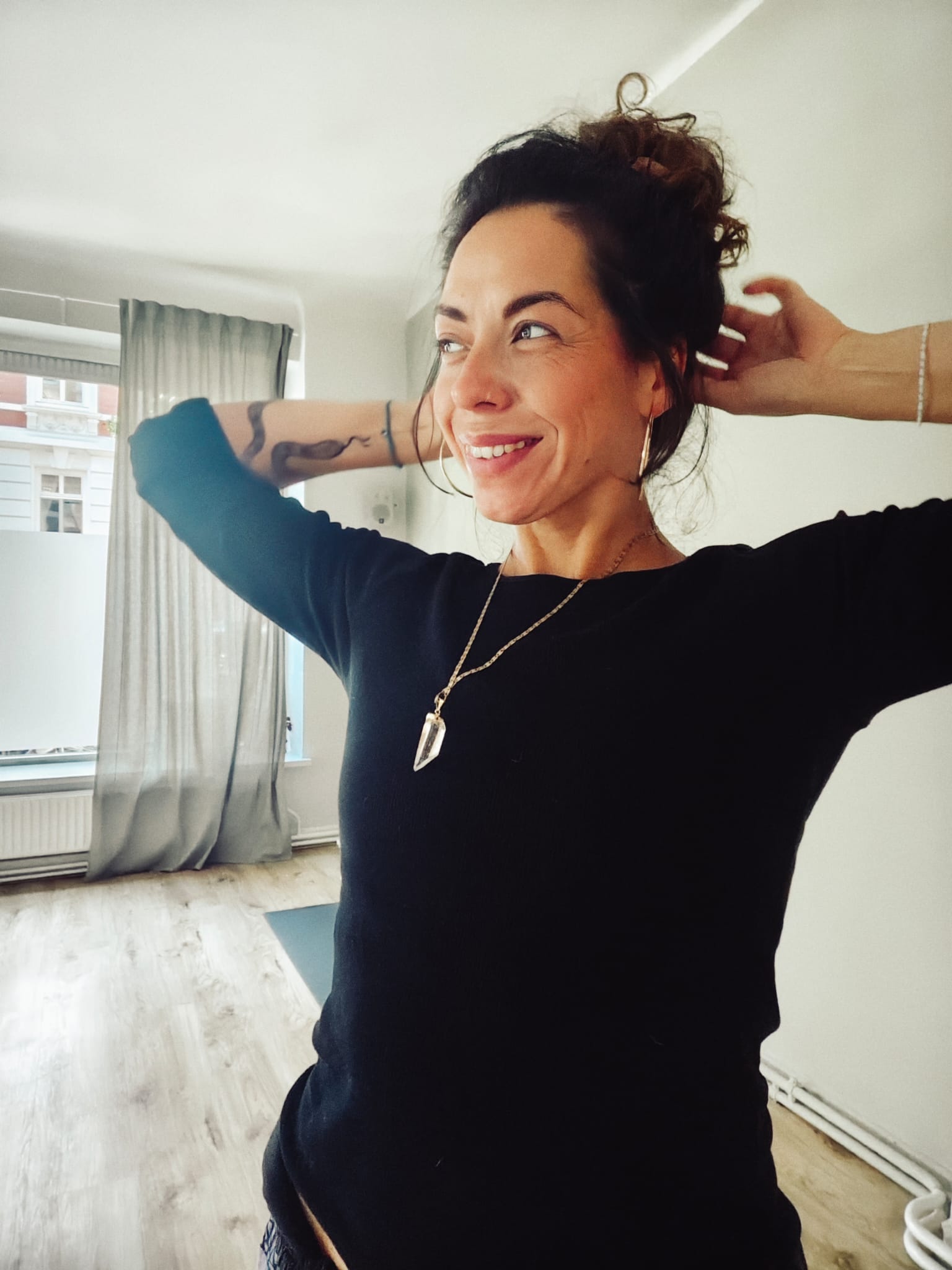 Daniela Cubas, artista y bailarina de la Theaterwerkstatt La Semilla
